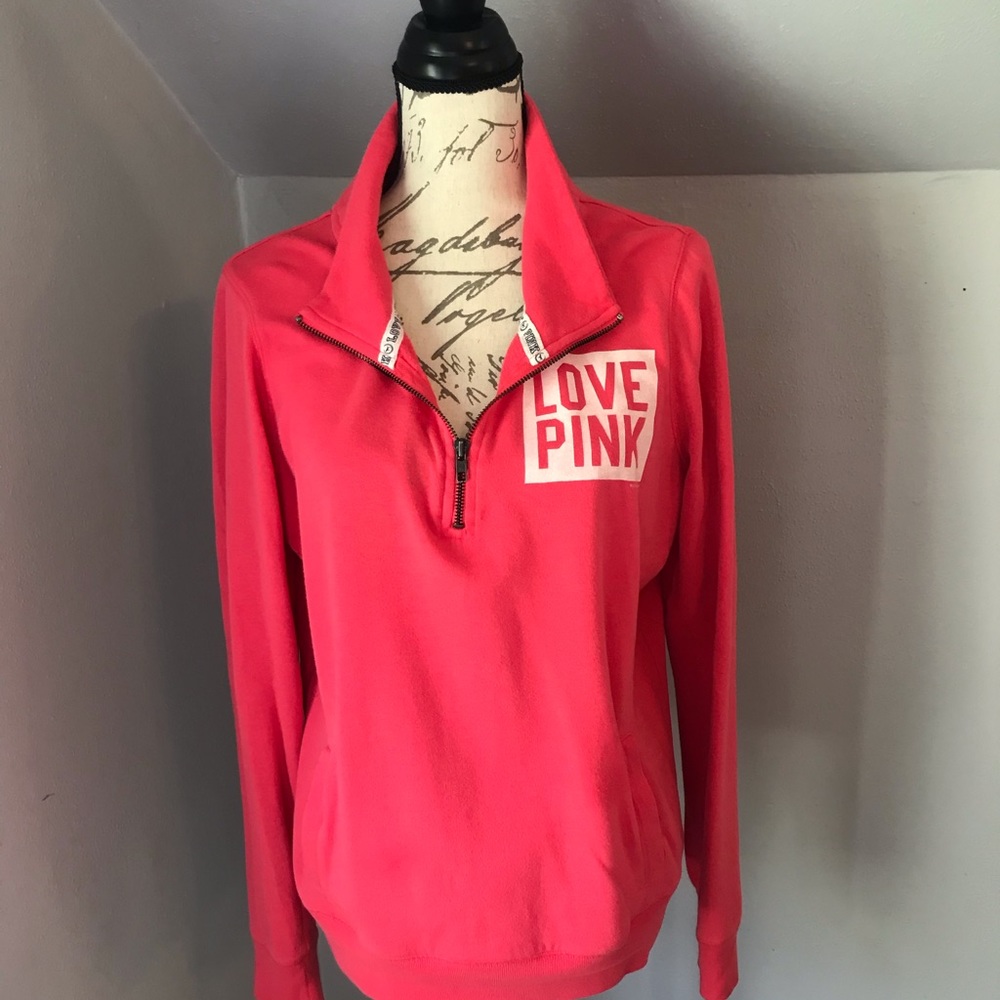 Victoria’s Secret Half Zip Sweatshirt